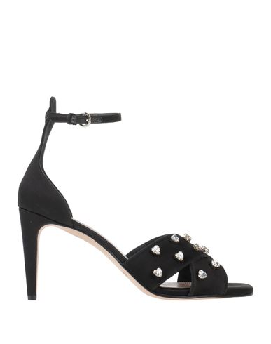Redv Red(v) Woman Sandals Black Size 10 Textile Fibers In Black