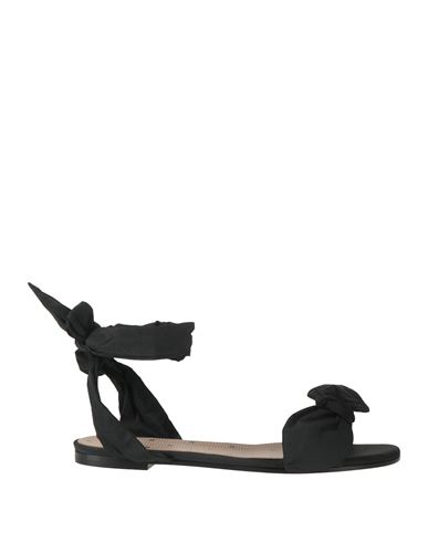 Redv Red(v) Woman Sandals Black Size 7 Textile Fibers In Black