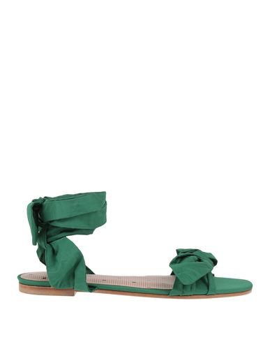 Redv Red(v) Woman Sandals Green Size 7 Textile Fibers In Green