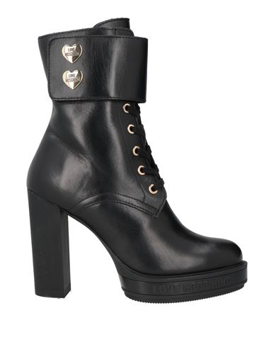 Botines de caña alta Mujer Negro 39 Mujer