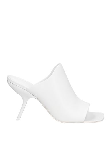 Ferragamo Woman Sandals White Size 8 Leather