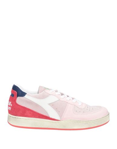 Diadora Heritage Man Sneakers Pink Size 8.5 Leather In Pink