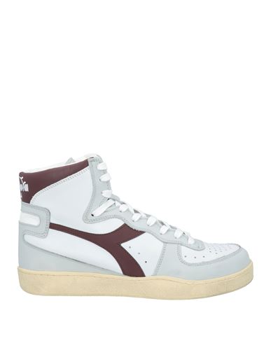 Diadora Heritage Man Sneakers White Size 8.5 Leather In White