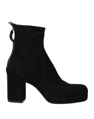 Agl Attilio Giusti Leombruni Agl Woman Ankle Boots Black Size 8 Leather In Black