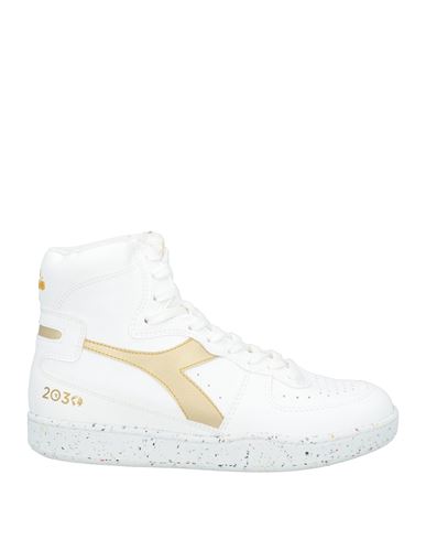 Diadora Heritage Woman Sneakers White Size 7 Recycled Polyester, Recycled Polyurethane, Recycled Pol In White