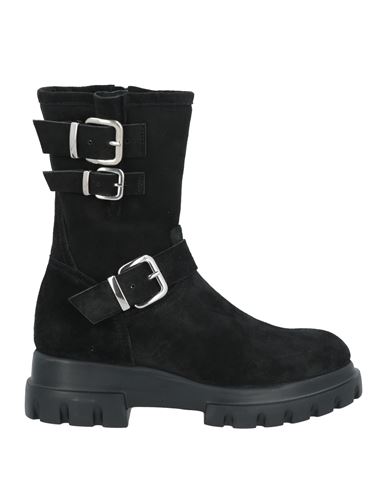 Agl Attilio Giusti Leombruni Agl Woman Ankle Boots Black Size 8 Leather In Black