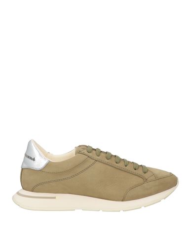 Manuel Barcelò Manuel Barceló Woman Sneakers Sage Green Size 6 Leather In Sage Green