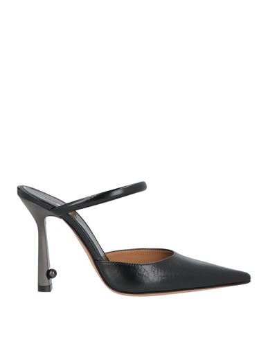 Off-white Woman Sandals Black Size 10 Textile Fibers In Black