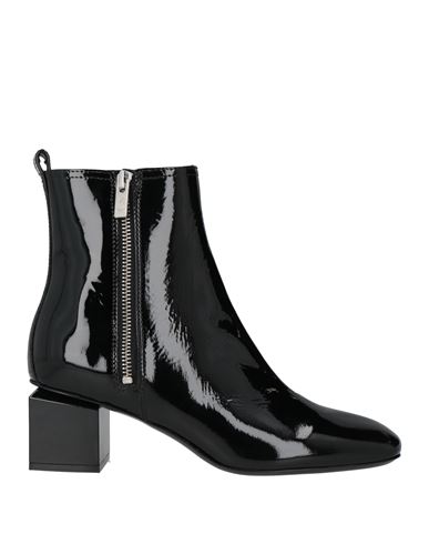 Agl Attilio Giusti Leombruni Agl Woman Ankle Boots Black Size 8 Leather In Black