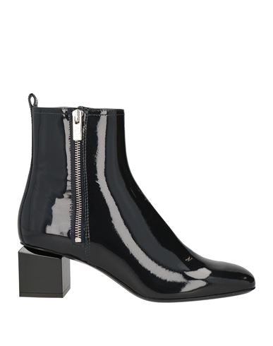 Agl Attilio Giusti Leombruni Agl Woman Ankle Boots Midnight Blue Size 8 Leather In Blue