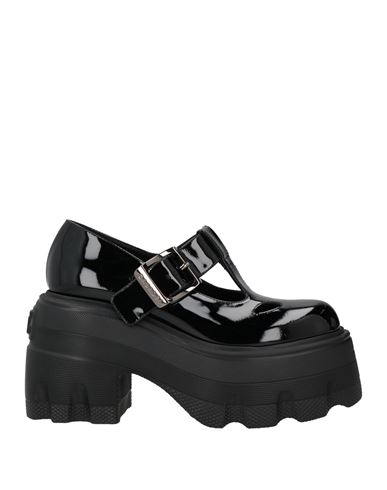 Casadei Woman Loafers Black Size 8 Leather In Black