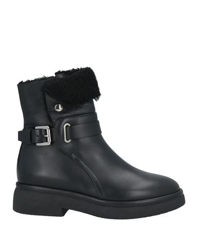Agl Attilio Giusti Leombruni Agl Woman Ankle Boots Black Size 8 Leather In Black
