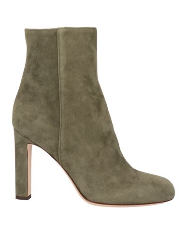 Agl Attilio Giusti Leombruni Agl Woman Ankle Boots Military Green Size 8 Leather In Green