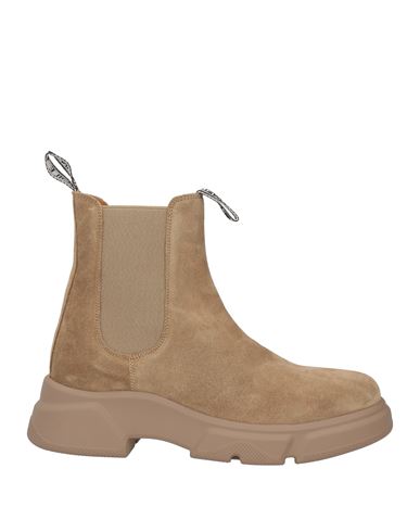 VOILE BLANCHE VOILE BLANCHE WOMAN ANKLE BOOTS KHAKI SIZE 8 LEATHER 