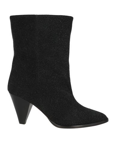 Isabel Marant Black Pointed Toe Boots In Black