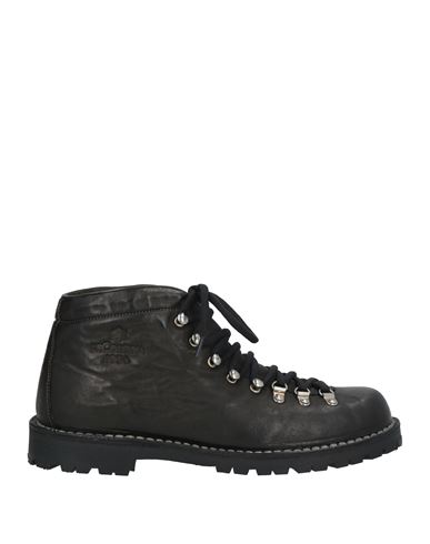 Le Cortina By Andrea Ventura Man Ankle Boots Black Size 8 Leather In Black