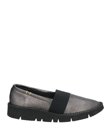 Shop Emile® Emile Woman Loafers Charcoal Size 7 Leather In Grey