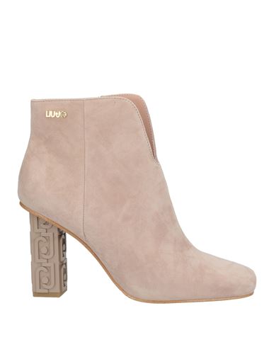 Shop Liu •jo Woman Ankle Boots Light Brown Size 7 Leather In Beige