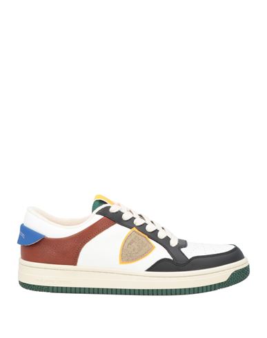 Philippe Model Man Sneakers White Size 9 Leather, Textile Fibers In White