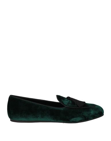 Charles Philip Milano Man Loafers Emerald Green Size 10.5 Textile Fibers In Green