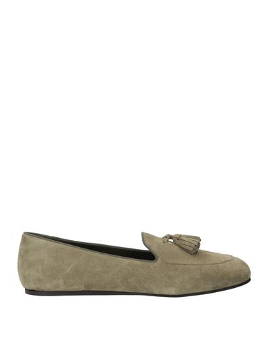 Charles Philip Milano Man Loafers Military Green Size 12 Leather