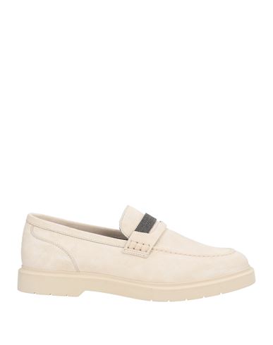 Brunello Cucinelli Beaded Strap Loafers Block Sole