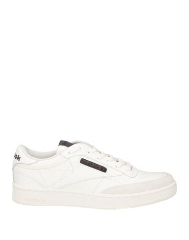 Reebok Suede And Fabric Club C Low-top Sneakers With Contrast Detai In White