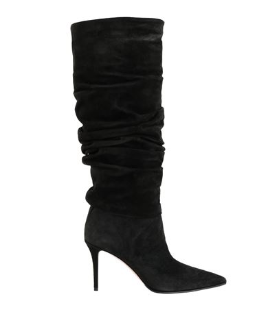 Le Silla Woman Boot Black Size 5.5 Leather In Black