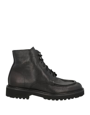 Doucal's Man Ankle Boots Black Size 6 Calfskin In Black