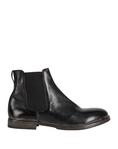 Moma Man Ankle Boots Black Size 9 Leather In Black