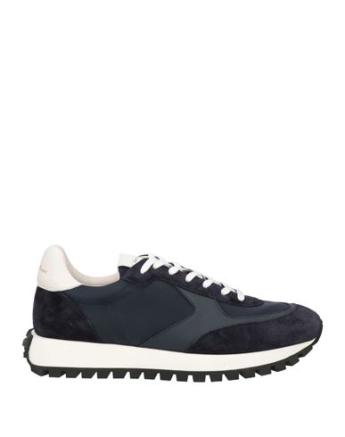 Gianvito Rossi Gravel Panelled Suede Sneakers In Black