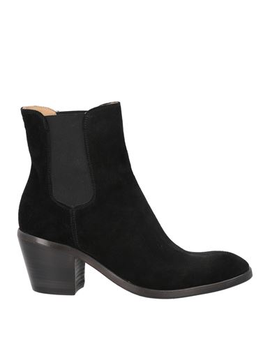 Alberto Fasciani Woman Ankle Boots Black Size 7 Leather In Black