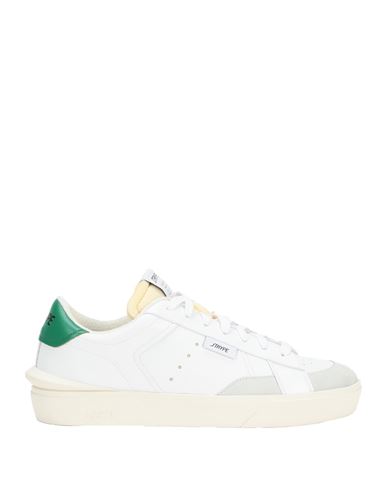 Strype Man Sneakers White Size 11 Leather In White