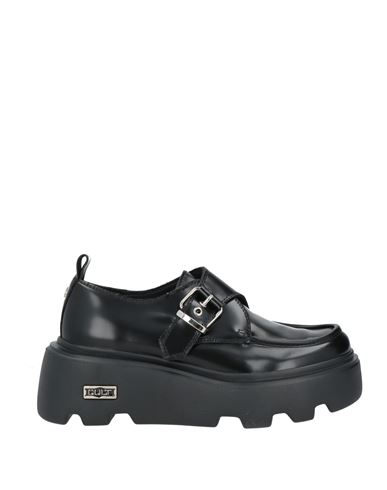 Cult Woman Loafers Black Size 8 Leather In Black