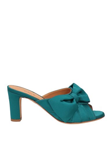 Chie By Chie Mihara Woman Sandals Deep Jade Size 7 Textile Fibers In Green