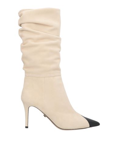 Ilio Smeraldo Woman Boot Ivory Size 9 Leather In White