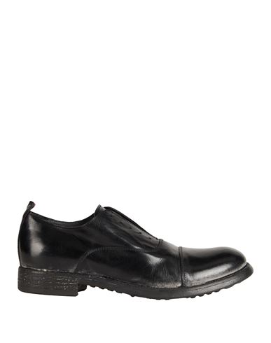 Moma Man Lace-up Shoes Black Size 9 Calfskin In Black