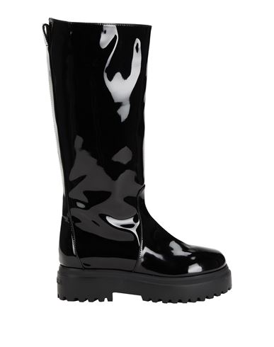 Le Silla Woman Boot Black Size 8 Synthetic Fibers In Black