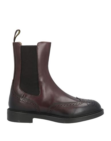 Doucal's Woman Ankle Boots Dark Brown Size 7 Leather In Brown
