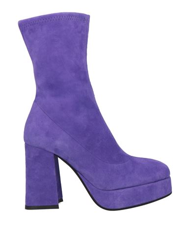 Botines de caña alta Mujer Morado 41 Mujer