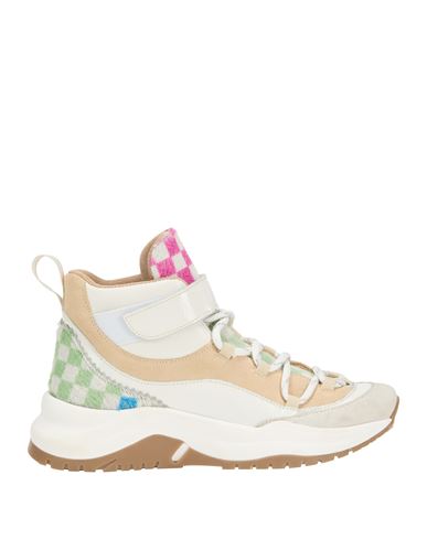 Arthur Arbesser X Baldinini Woman Sneakers White Size 8 Leather In White