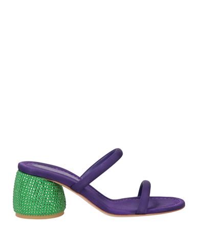 Sandalias Mujer Morado 34.5,35.5 Mujer