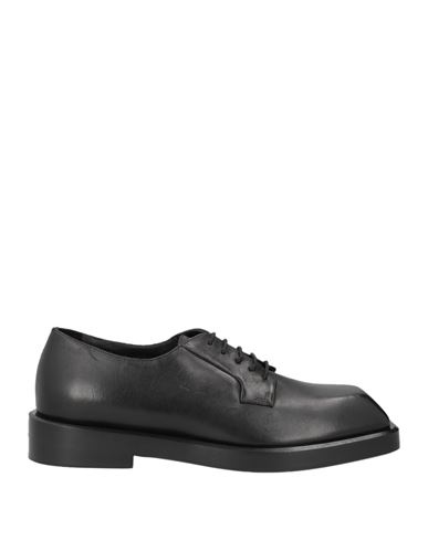 Versace Medusa Head Motif Oxford Shoes In Black