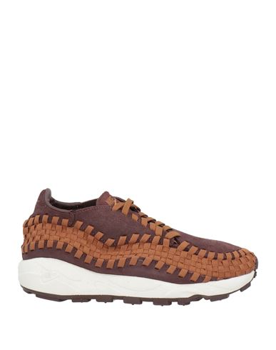 Nike Air Footscape Knitted Trainers In Brown