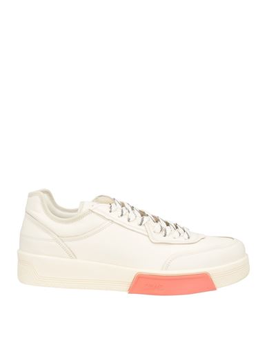 Oamc Cosmos Cupsole Low-top Leather Sneakers In Off White