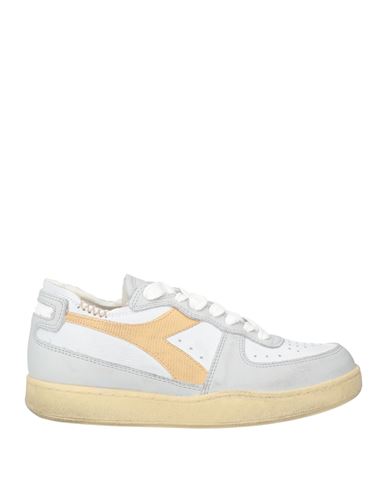 Diadora Heritage Woman Sneakers Light Grey Size 7 Leather In Grey