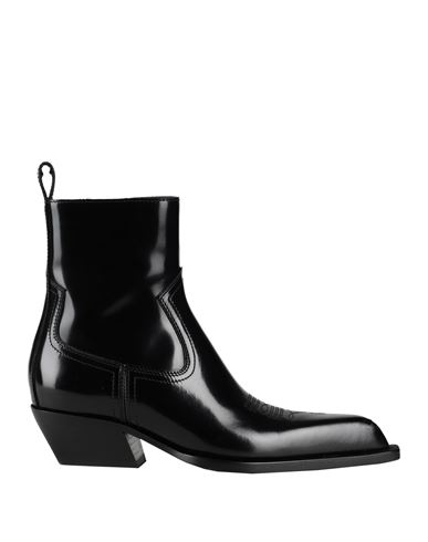Off-white Woman Ankle Boots Black Size 6 Leather | ModeSens