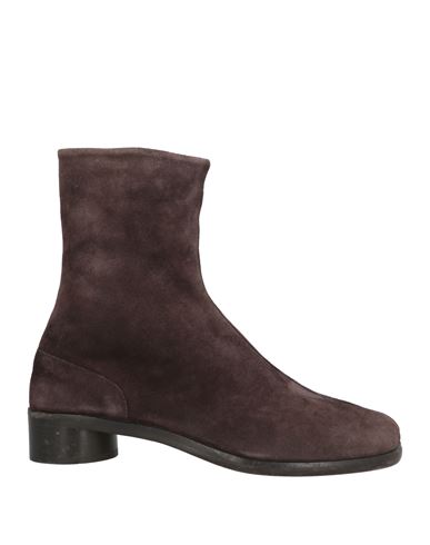 Maison Margiela Man Ankle Boots Dark Brown Size 9 Leather