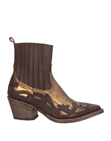 Botines de caña alta Mujer Café 36,37,38 Mujer