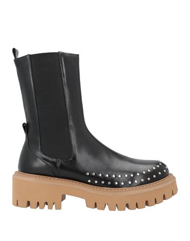 Shop Bibi Lou Woman Ankle Boots Black Size 8 Leather